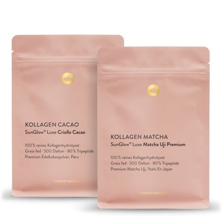 Kollagen-set Matcha & Cacao