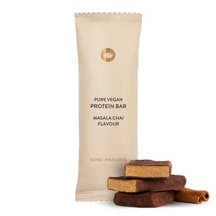 Pure Vegan Protein Bar: Masala Chai