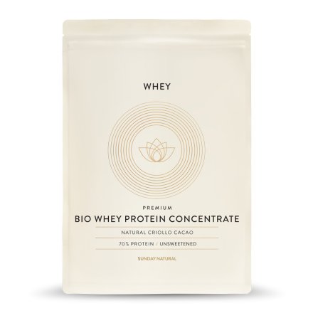 Organic Whey Protein Natural Cacao