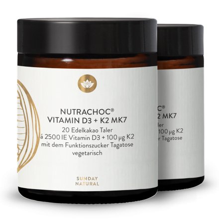 NUTRACHOC Vitamin D3 + K2 MK7