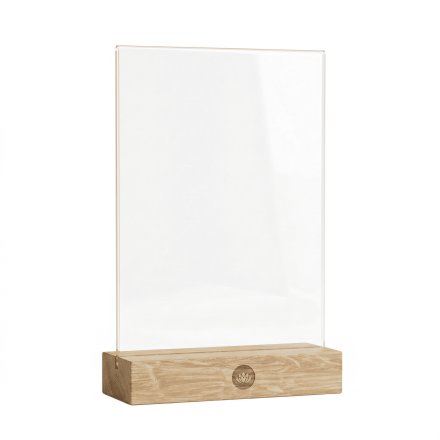 Sunday A5 Aufsteller Holzsockel & Display