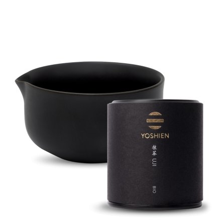 Matcha Latte Set Katakuchi Kuro