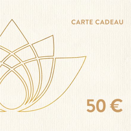 Carte cadeau 50 euros