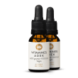 Vitamines D E K A, 1 000, vegan, 600 gouttes