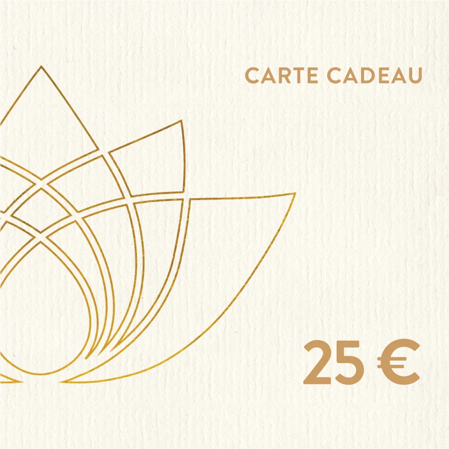 Carte cadeau 25 euros 1 p.