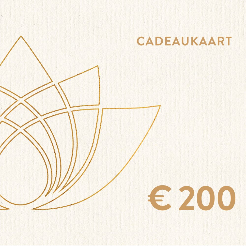 200 euro cadeaukaart 1 pc.