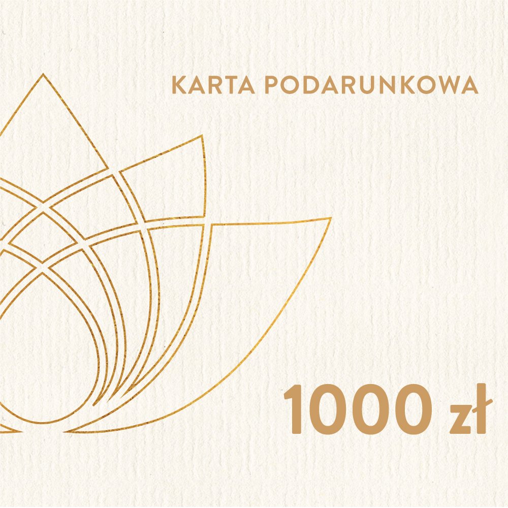 Karta podarunkowa 1000 zł 1 szt.