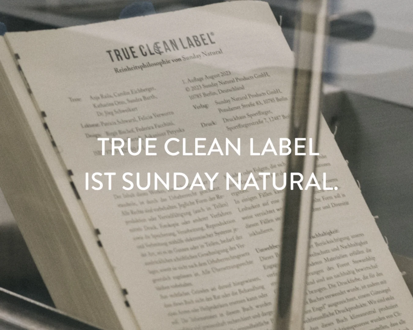 Sunday Natural True Clean Label TCL