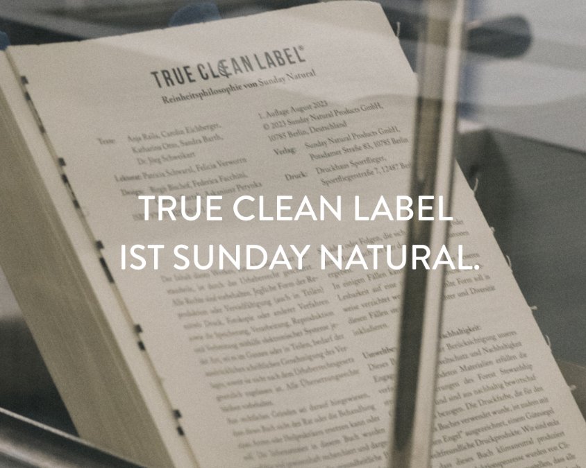 Sunday Natural True Clean Label TCL