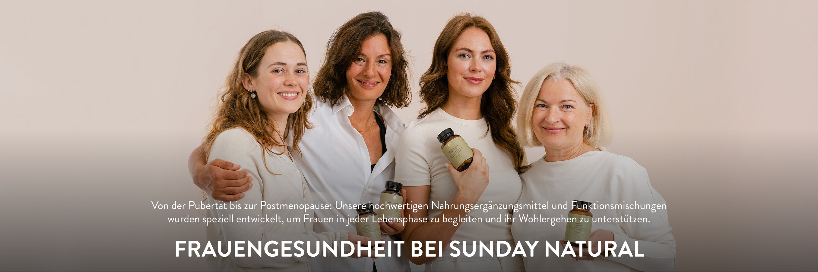 Frauengesundheit bei Sunday Natural - Infos, Themen , Nahrungsergänzungsmittel