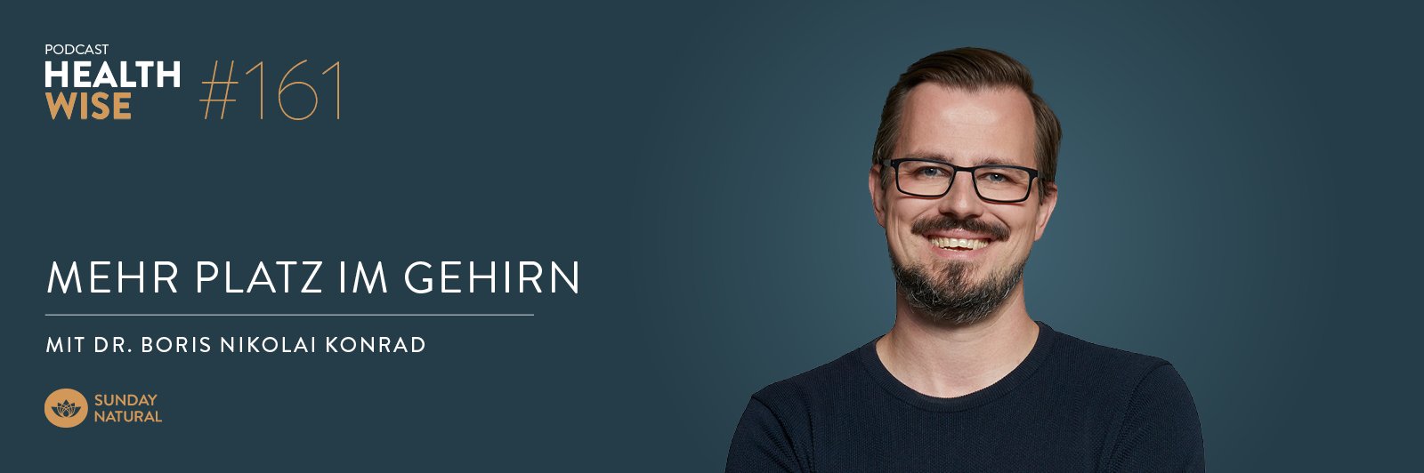 Informationen zur Podcastfolge Nr. 170 Mehr Platz im Gehirn. Mit Dr. Boris Nikolai Konrad