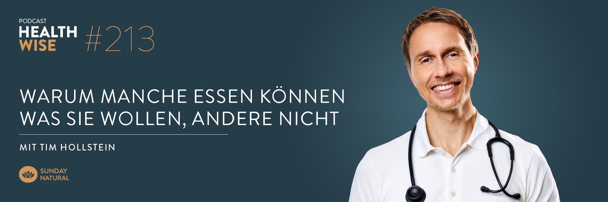 Informationen zur Podcastfolge Nr. 213 Warum Abnehmen f&uuml;r jeden anders funktioniert: Die Wahrheit &uuml;ber deinen Stoffwechsel mit PD Dr. med. Tim Hollstein