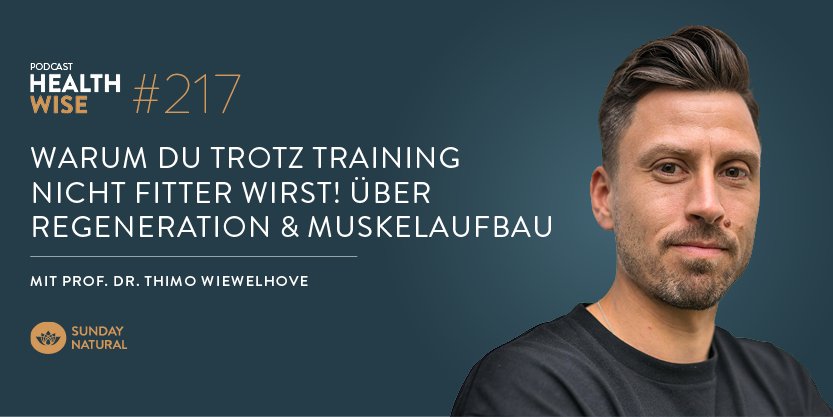 Informationen zur Podcastfolge Nr. 217 Besser regenerieren - was nach dem Training wirklich hilft. Mit Prof. Dr. Thimo Wiewelhove