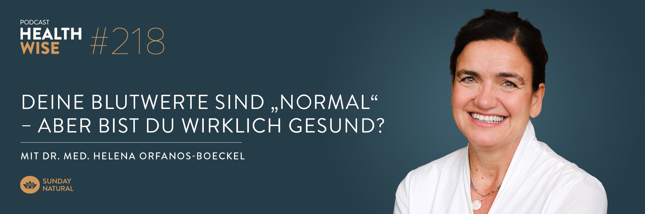 Informationen zur Podcastfolge Nr. 218 Blutwerte verstehen. Mit Dr. Helena Orfanos-Boeckel Informationen zur Podcastfolge Nr. 218 Blutwerte verstehen. Mit Dr. Helena Orfanos-Boeckel