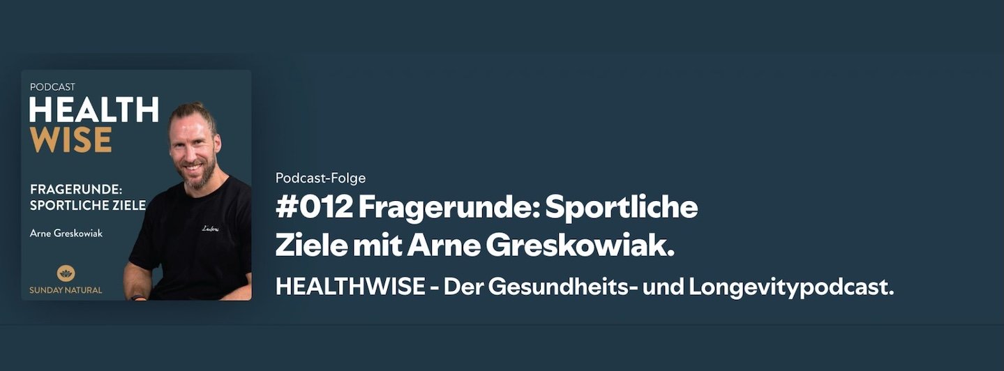 012 Fragerunde: Sportliche Ziele mit Arne Greskowiak.