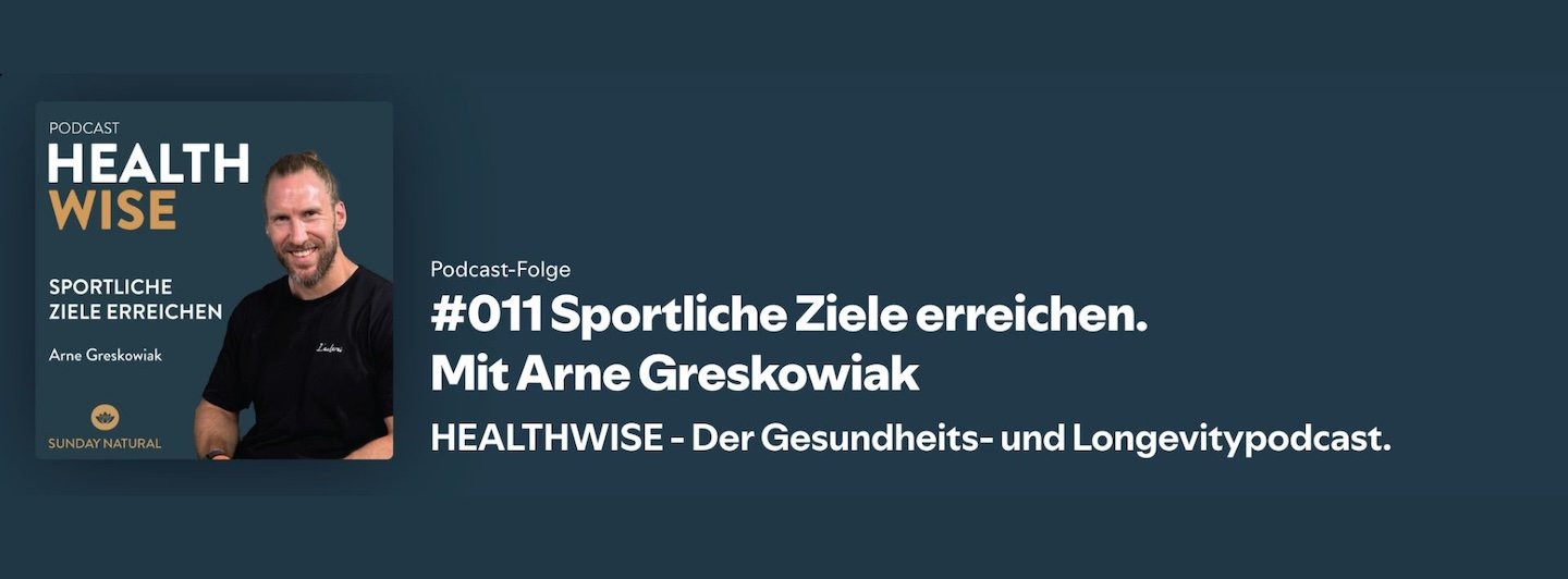 Sportliche Ziele erreichen. Mit Arne Greskowiak