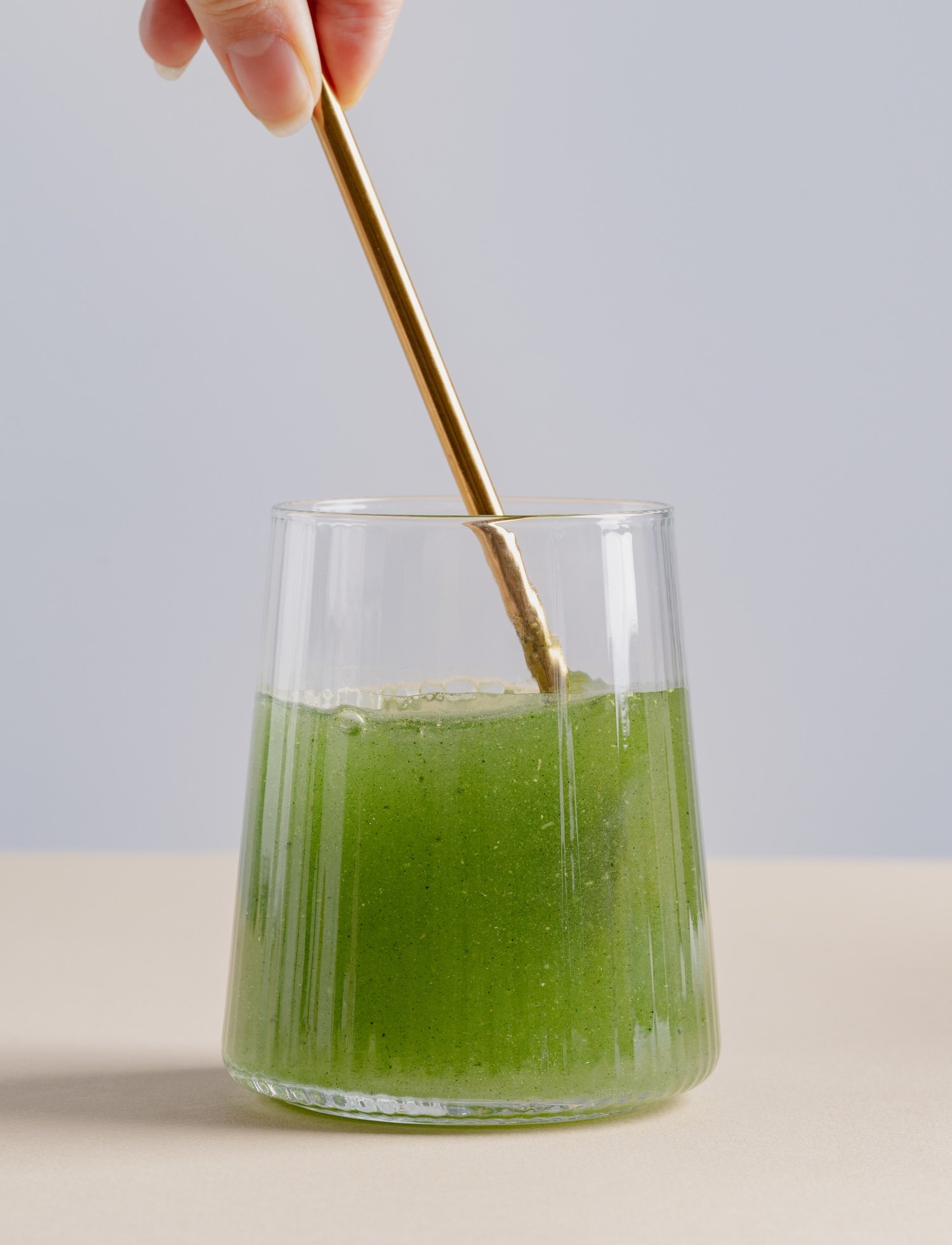 Kollagenpulver mit Matcha, Greens und Gerstengras