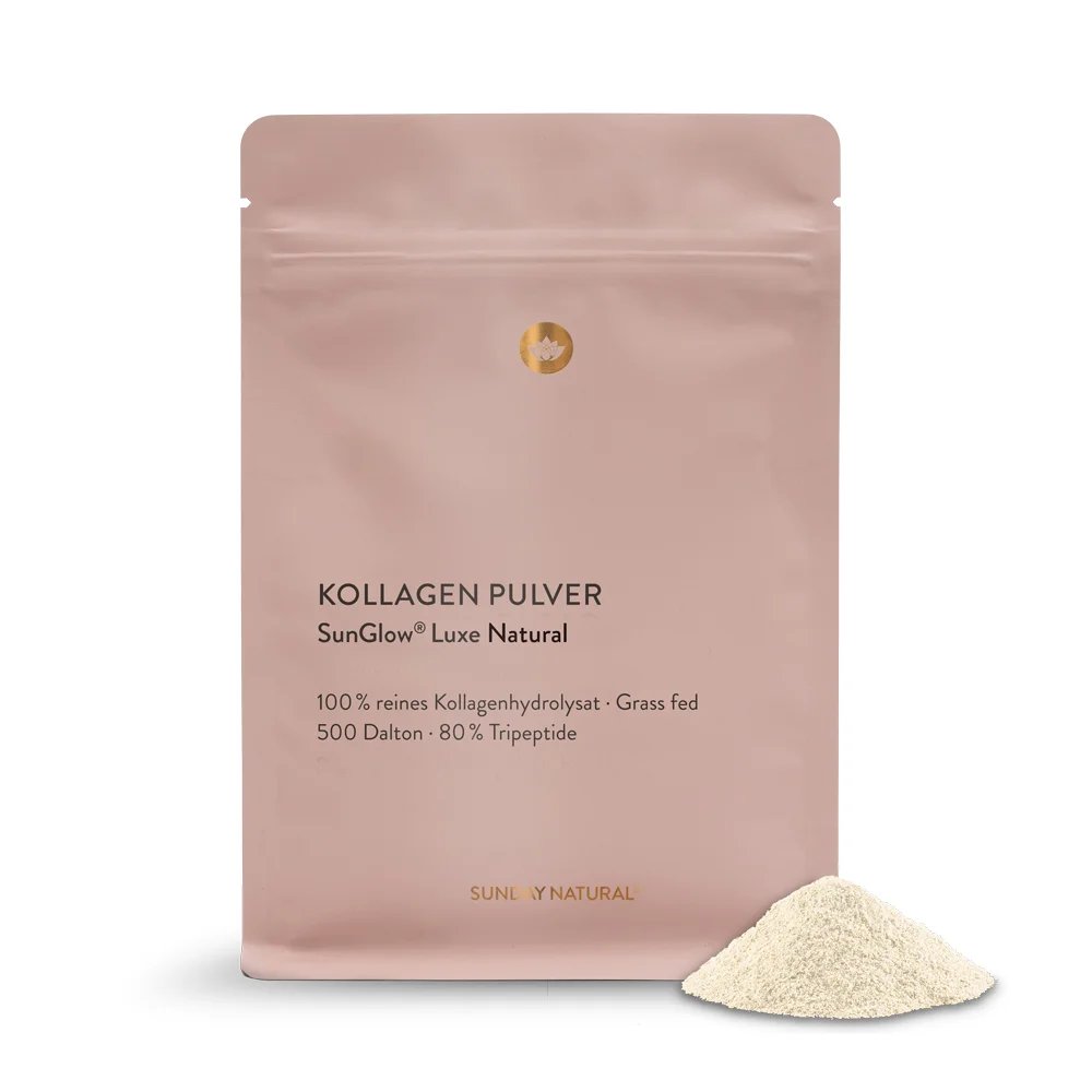 Kollagen Pulver SunGlow® Luxe Natural von Sunday Natural