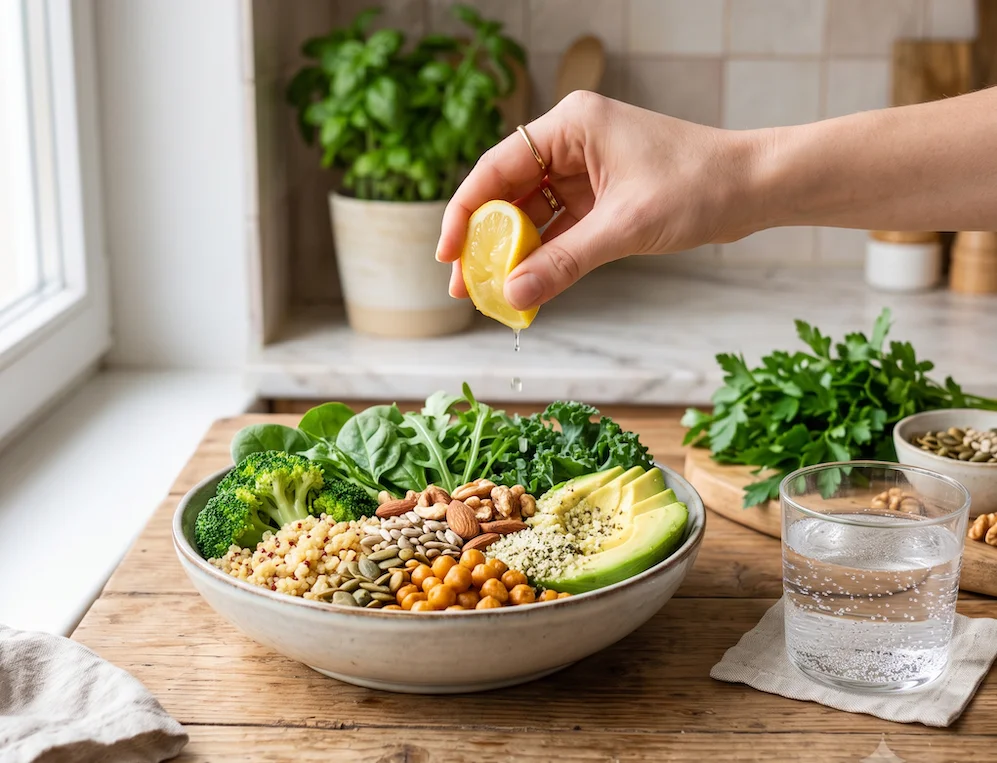Mineralstoffreiche Mahlzeit