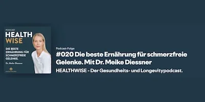 Die beste Ern&auml;hrung f&uuml;r schmerzfreie Gelenke.