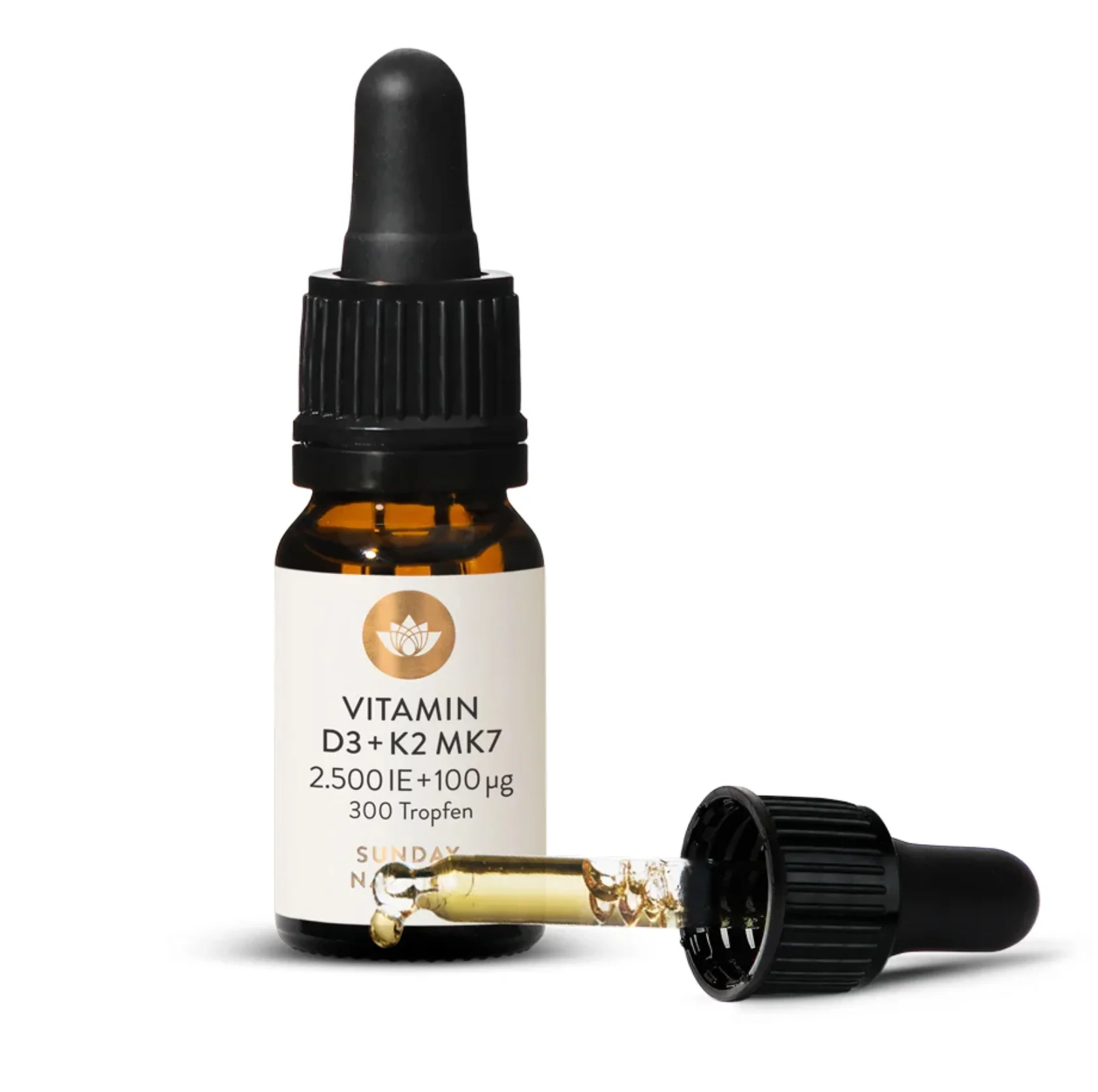 Vitamin D3 + K2 MK7 all-trans 2.500IE + 100&micro;g