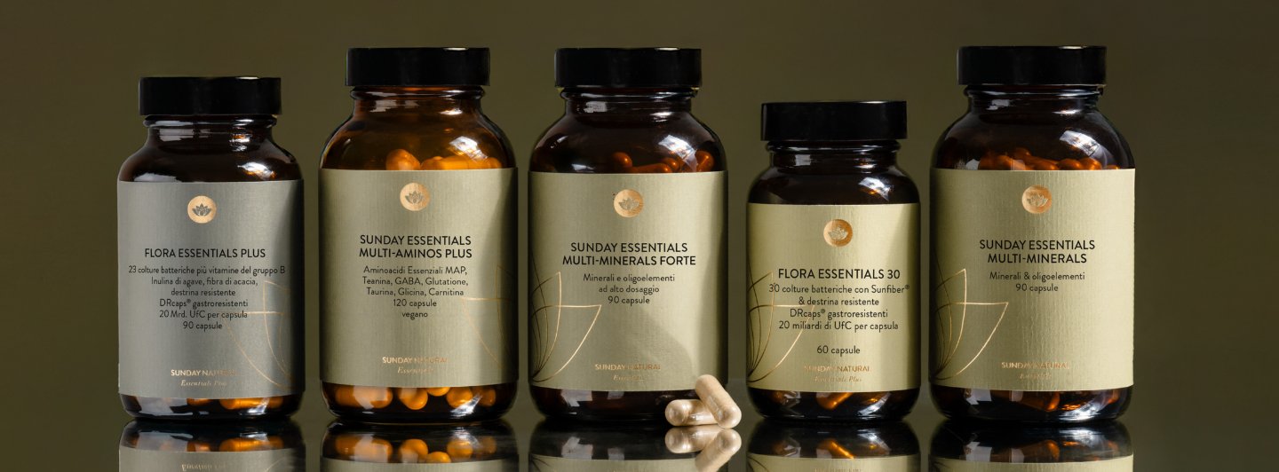Linea Essentials di Sunday Natural