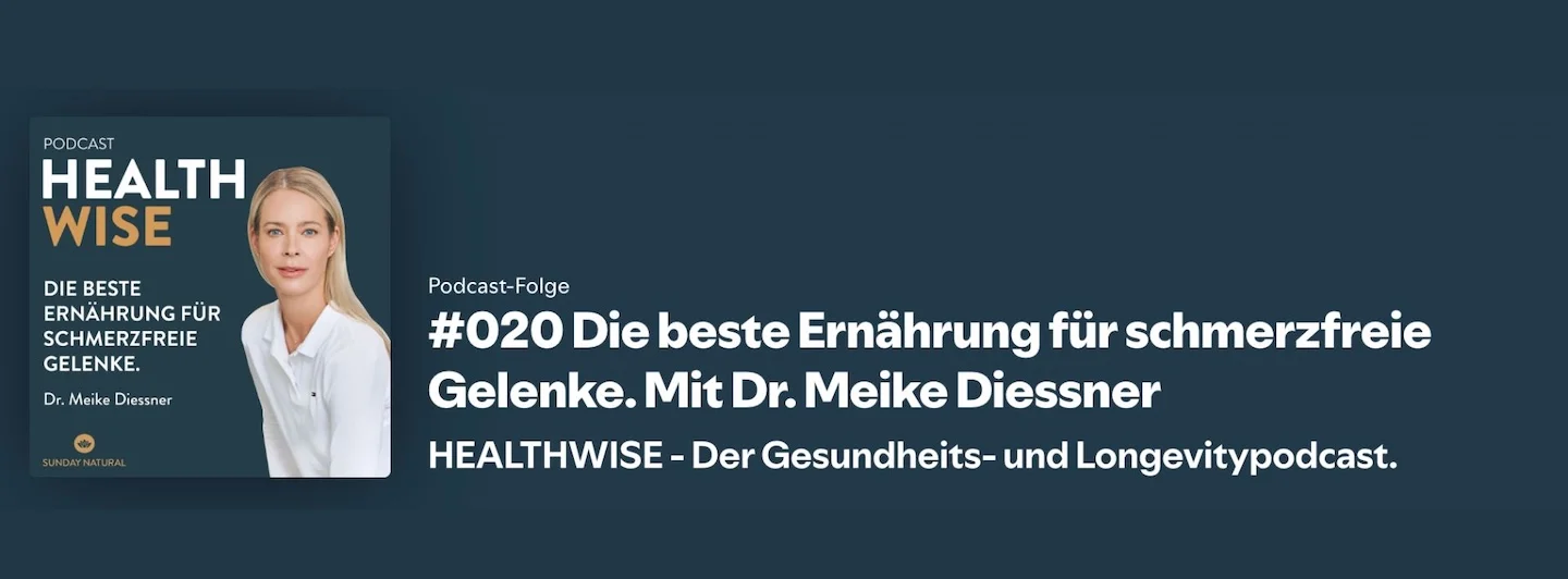 Die beste Ern&auml;hrung f&uuml;r schmerzfreie Gelenke.