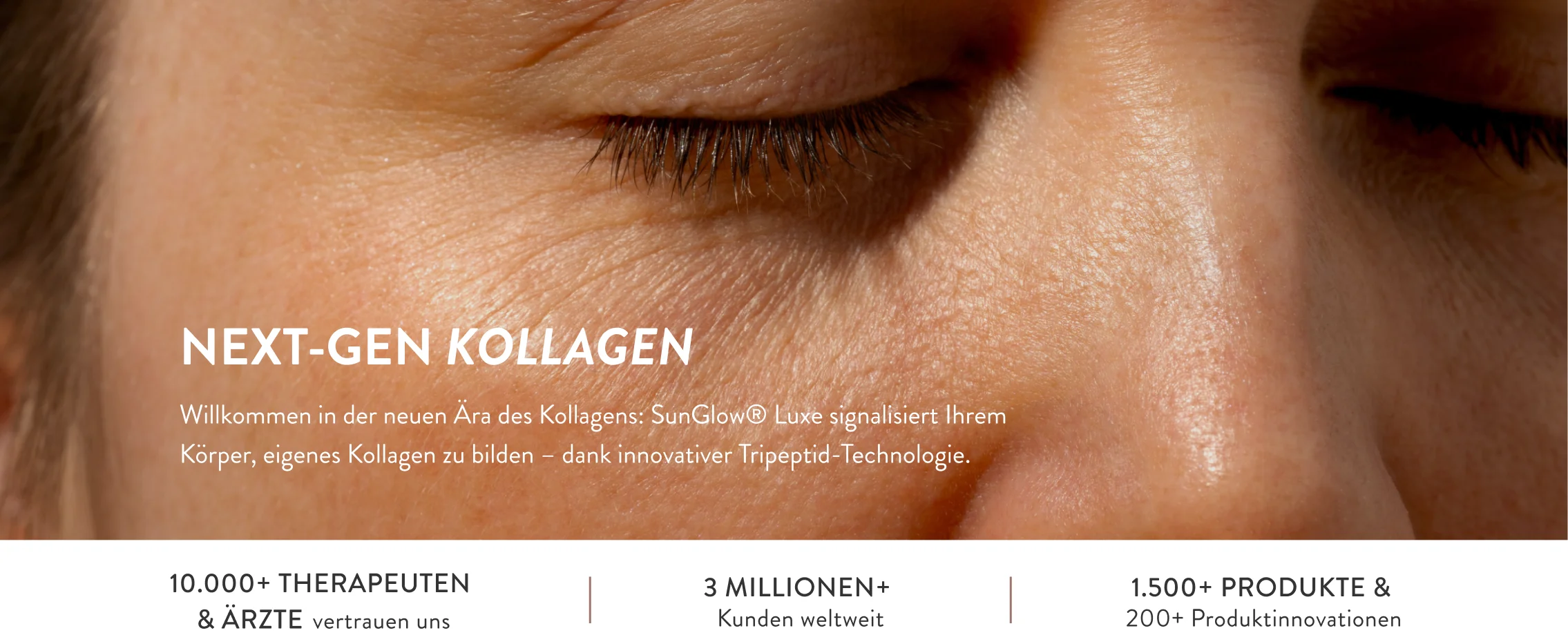 Kollagen SunGlow® Produkte von Sunday Natural