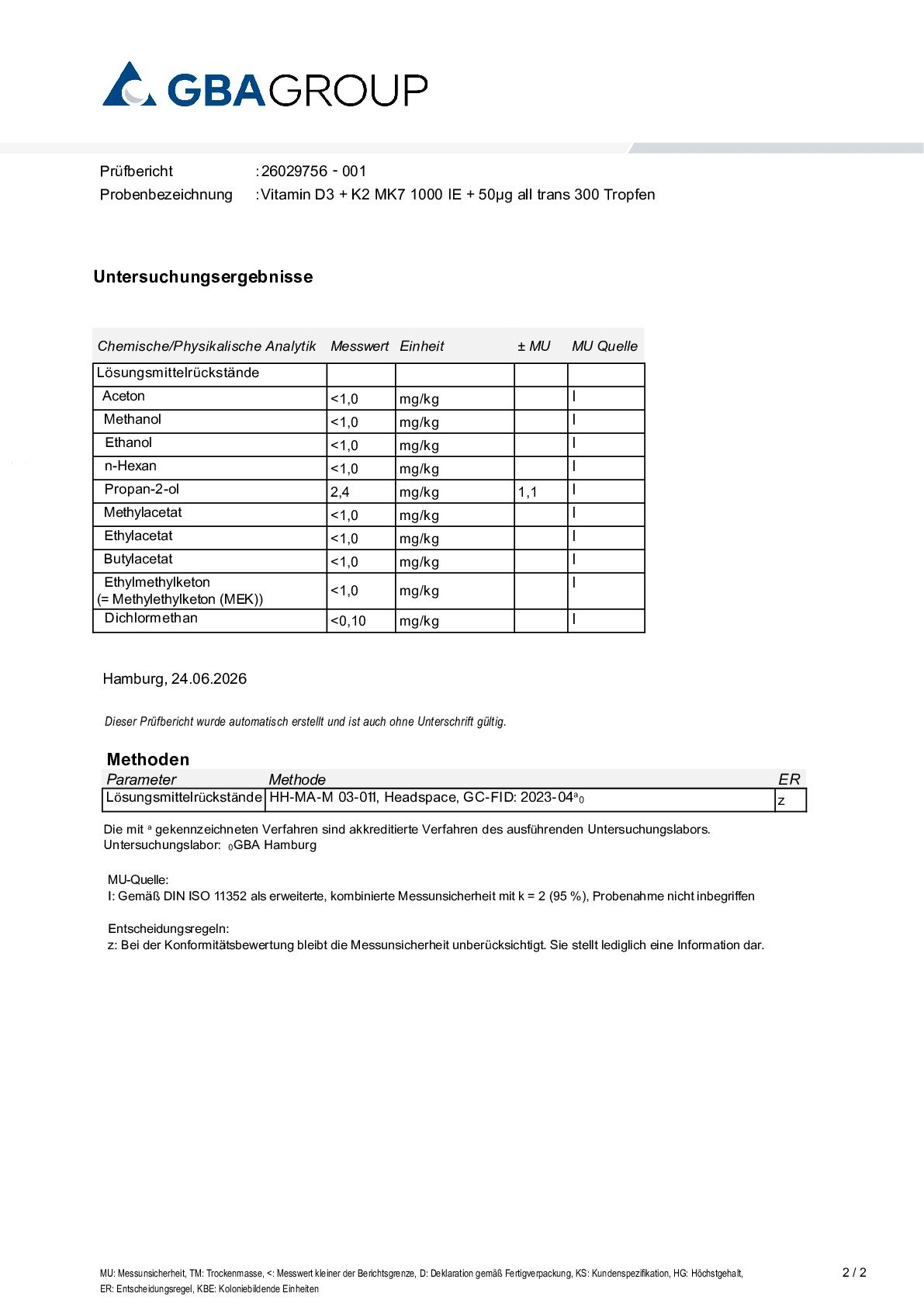 RESTLÖSUNGSMITTEL