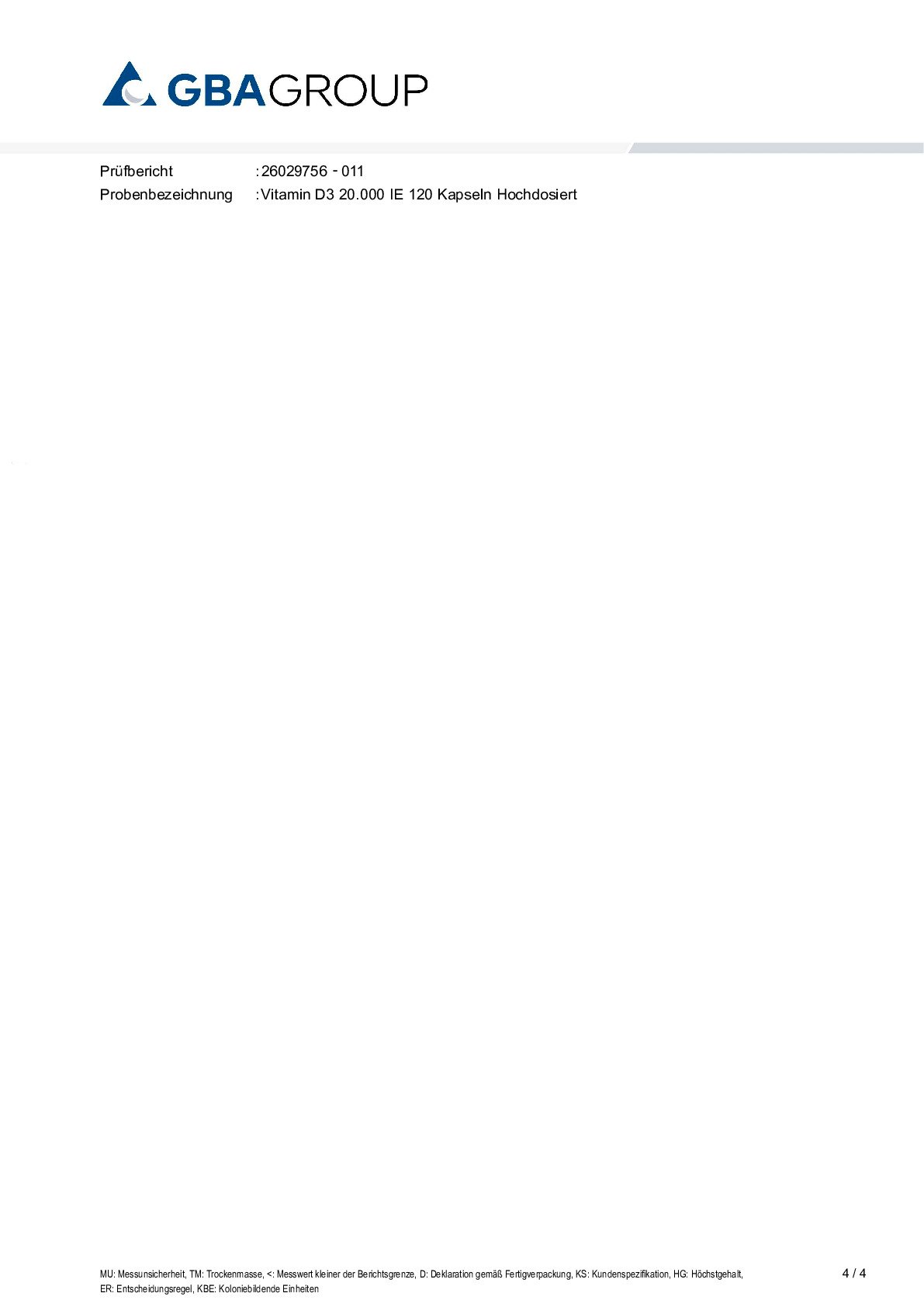 ACTIVE INGREDIENT/HEAVY METALS/MICROBIOLOGY/RESIDUAL SOLVENTS