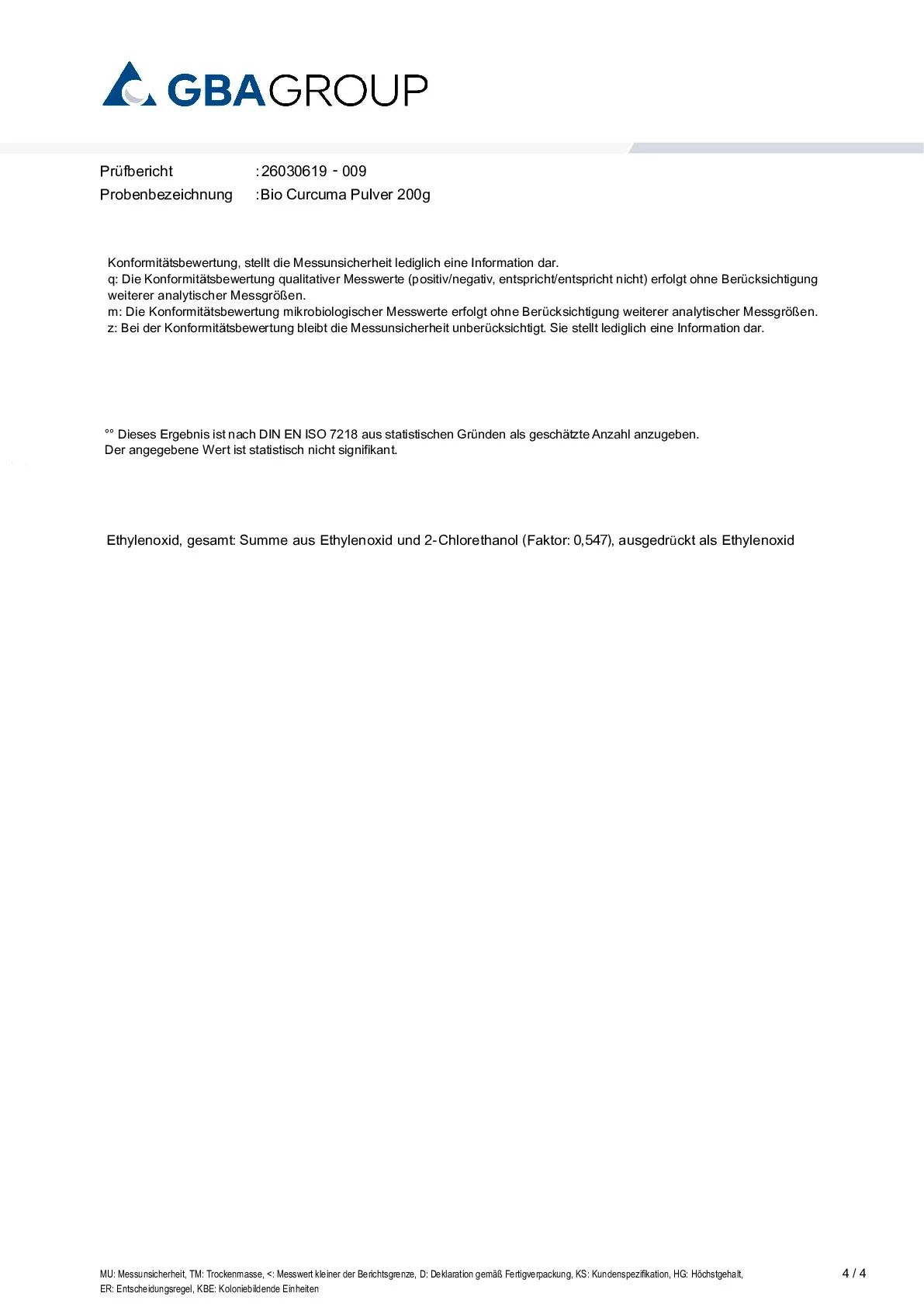 ACTIVE INGREDIENT/HEAVY METALS/MICROBIOLOGY