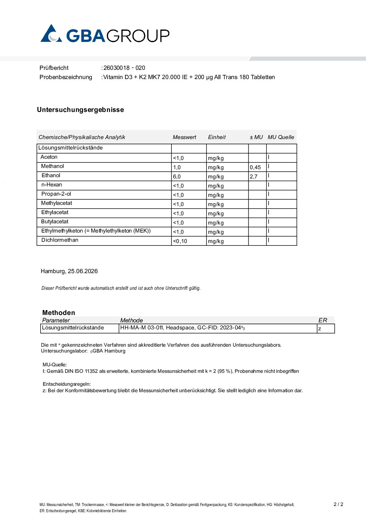 RESTLÖSUNGSMITTEL