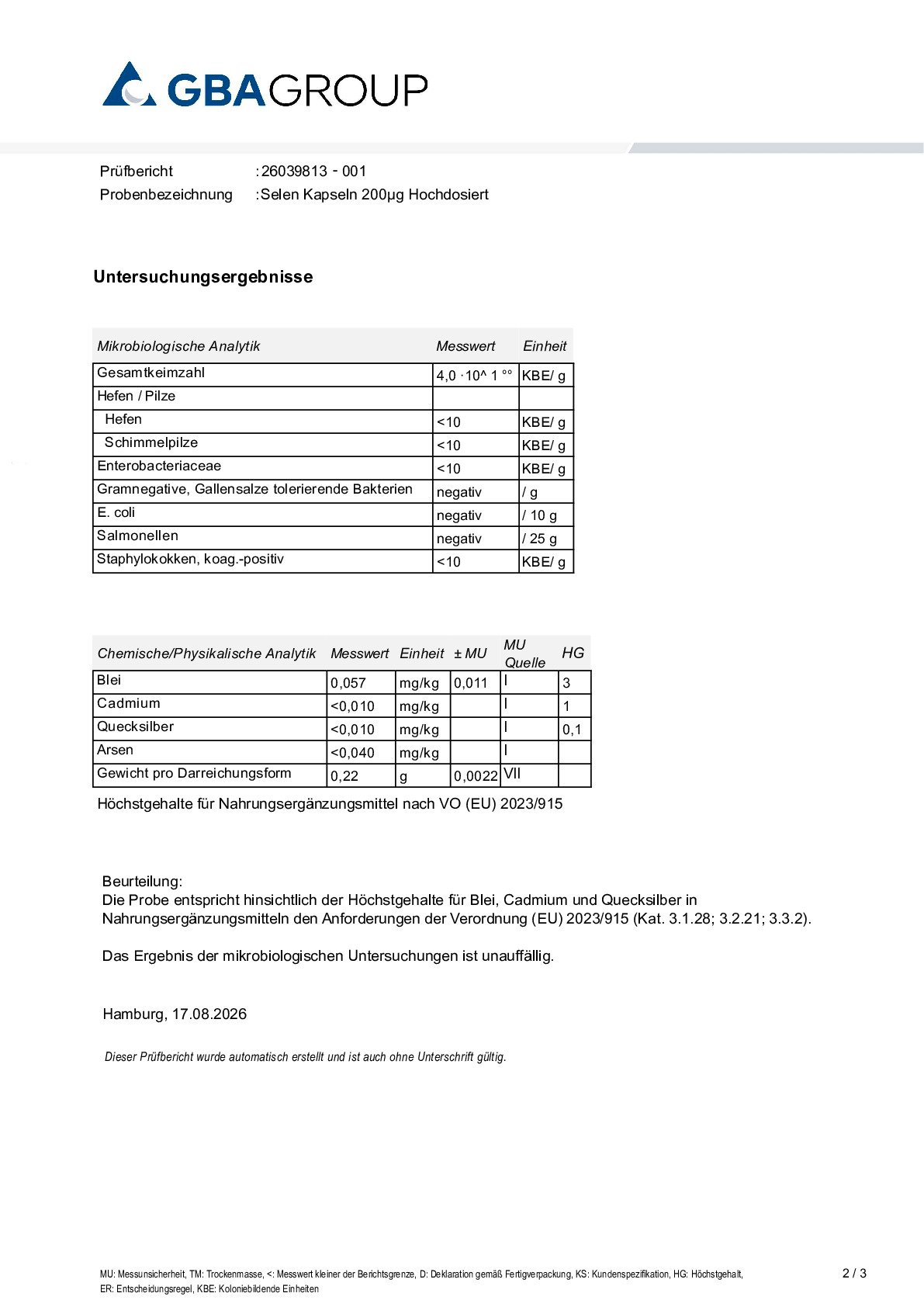 ZWARE METALEN/MICROBIOLOGIE