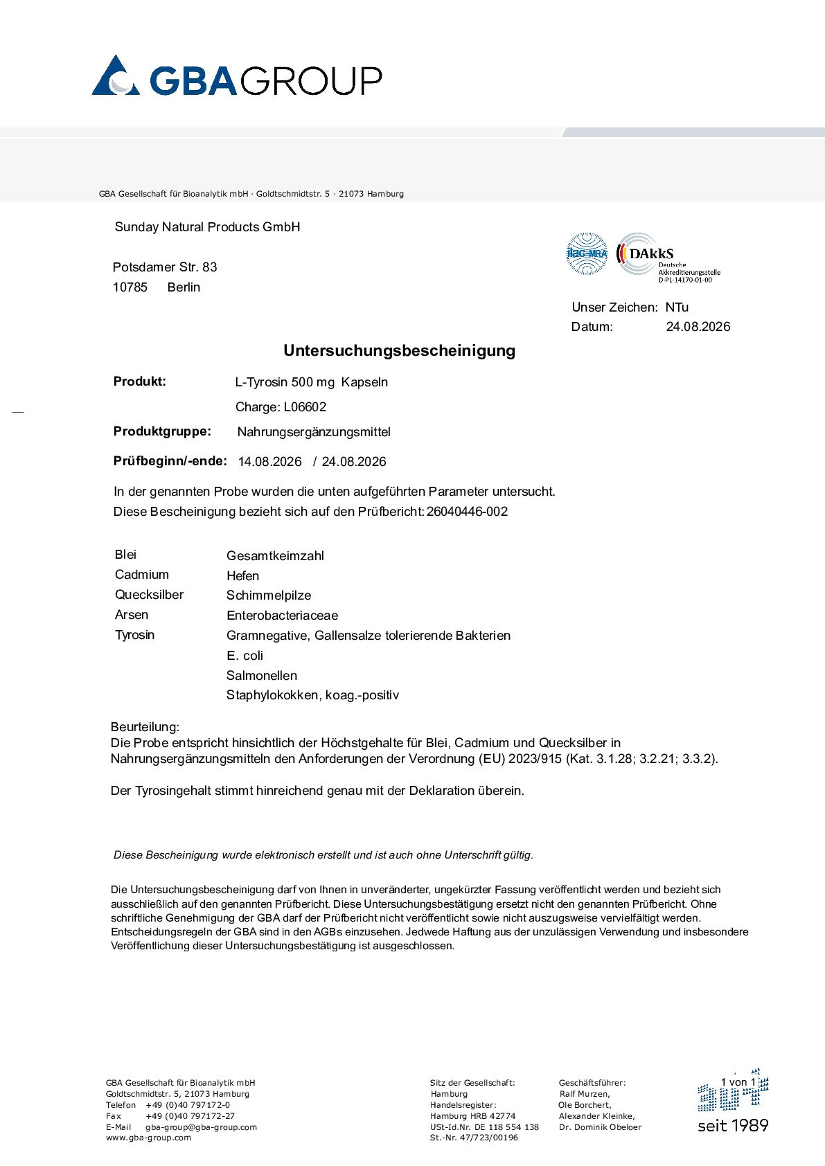 PRINCIPI ATTIVI/METALLI PESANTI/MICROBIOLOGIA PRINCIPI ATTIVI/METALLI PESANTI/MICROBIOLOGIA