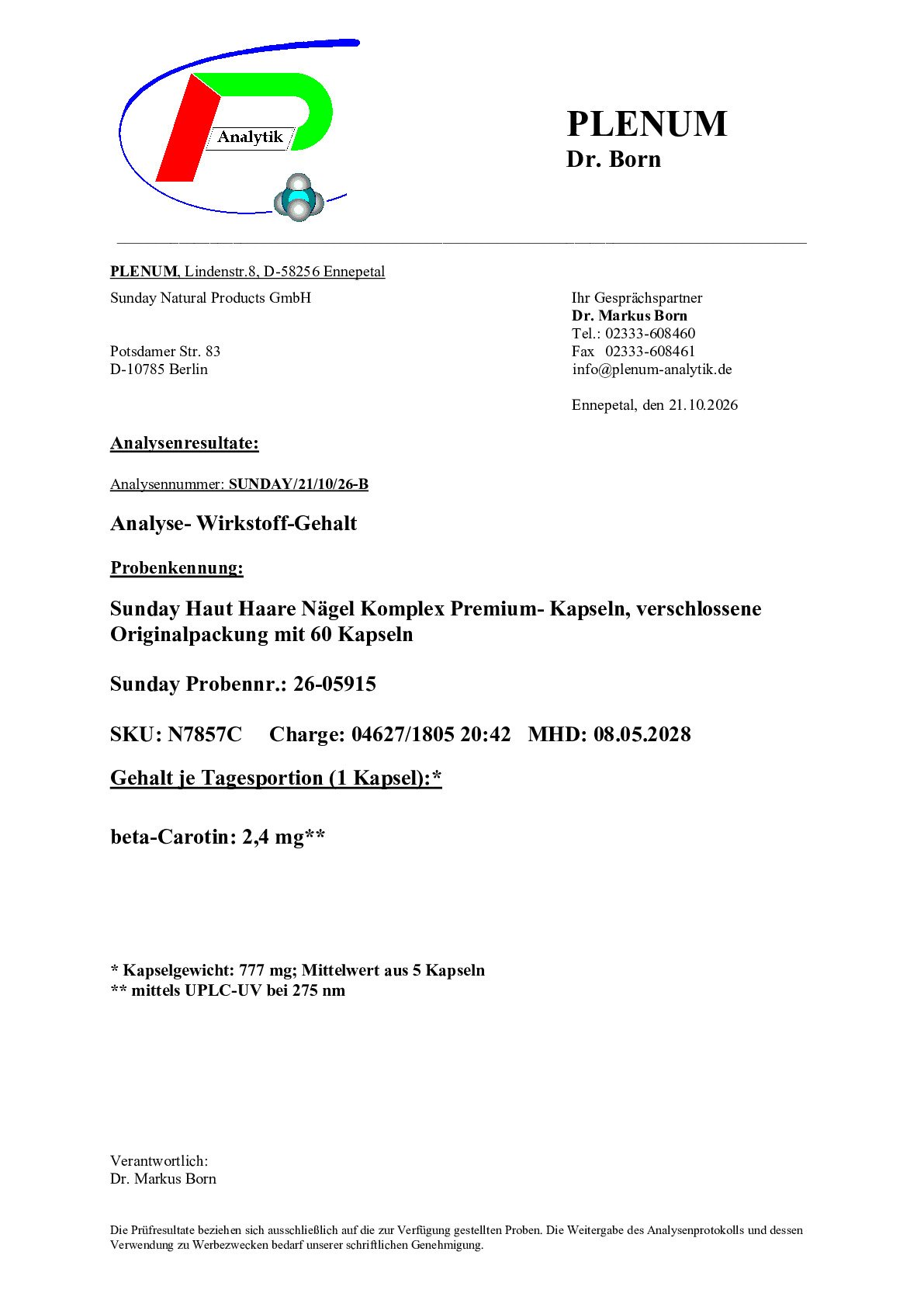 PRINCIPES ACTIFS