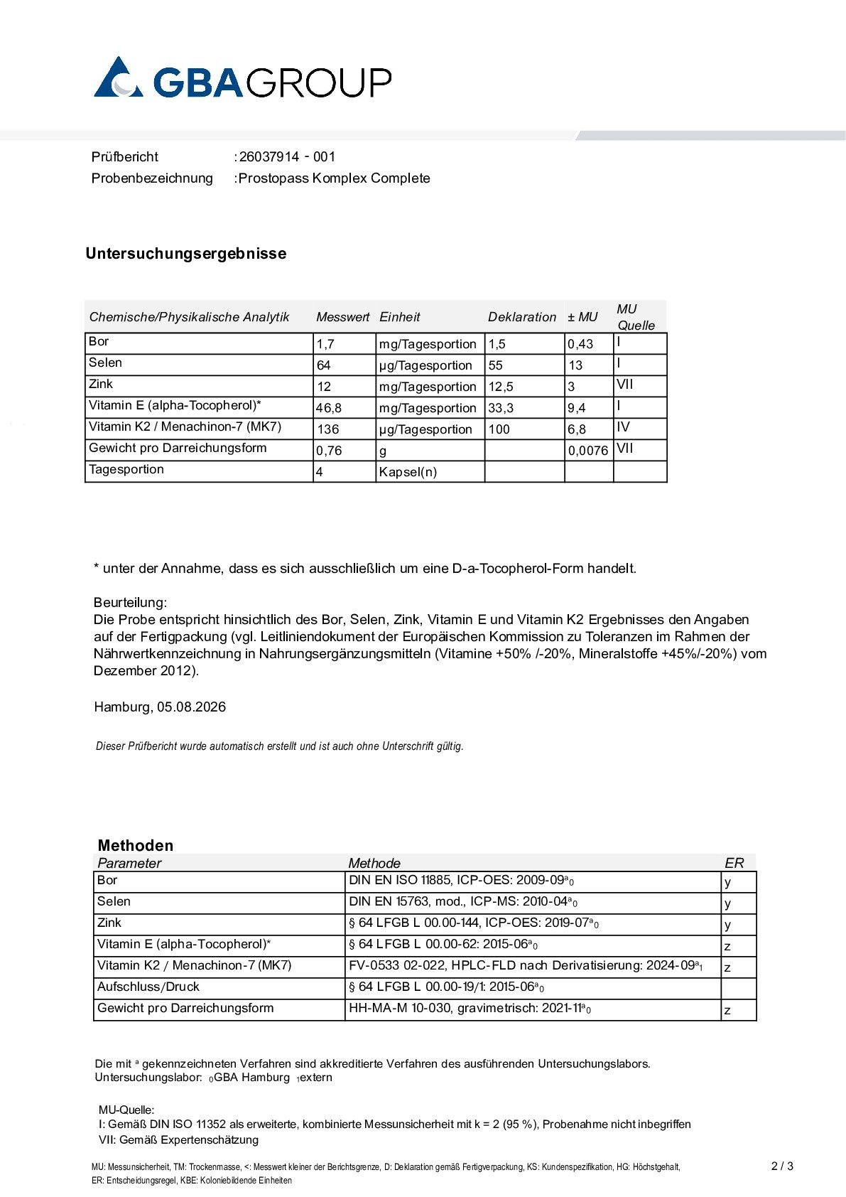 PRINCIPES ACTIFS