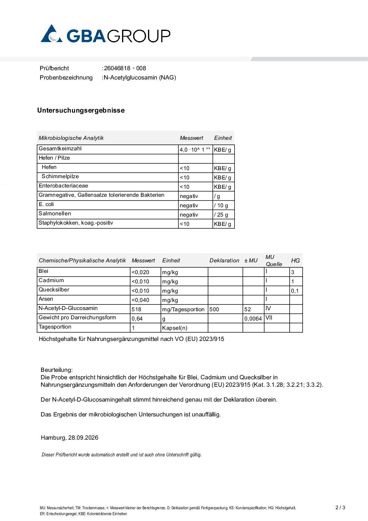 PRINCIPI ATTIVI/METALLI PESANTI/MICROBIOLOGIA PRINCIPI ATTIVI/METALLI PESANTI/MICROBIOLOGIA