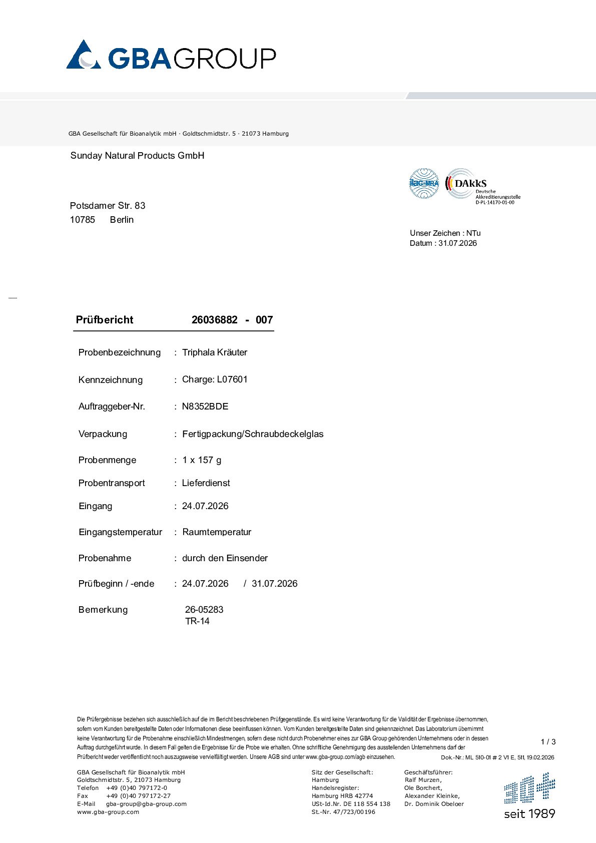 SCHWERMETALLE/MIKROBIOLOGIE