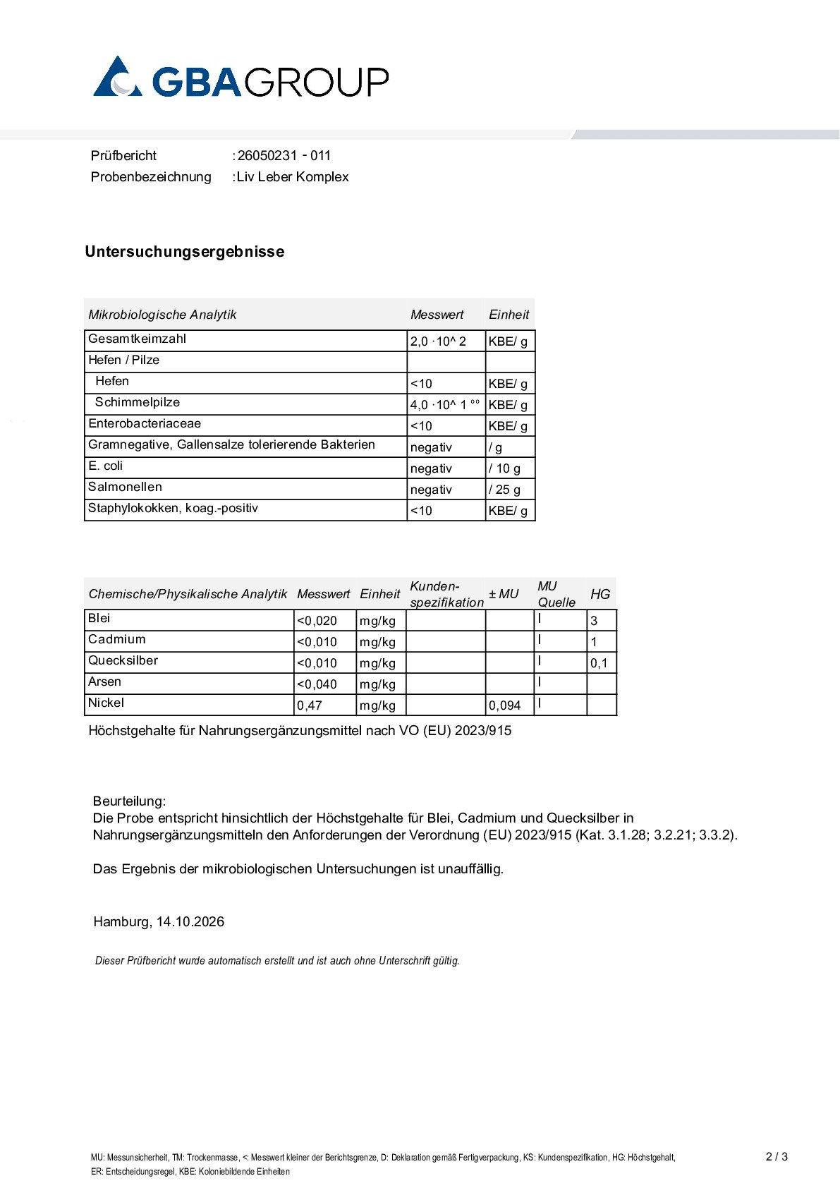 MÉTAUX LOURDS/MICROBIOLOGIE