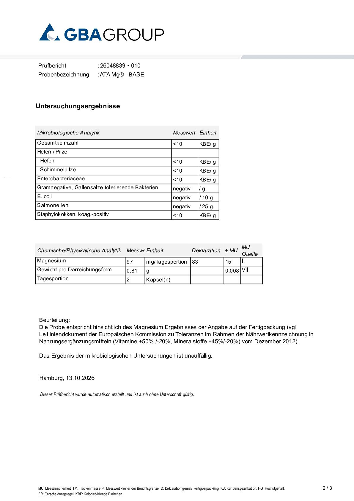 PRINCIPES ACTIFS/MICROBIOLOGIE PRINCIPES ACTIFS/MICROBIOLOGIE